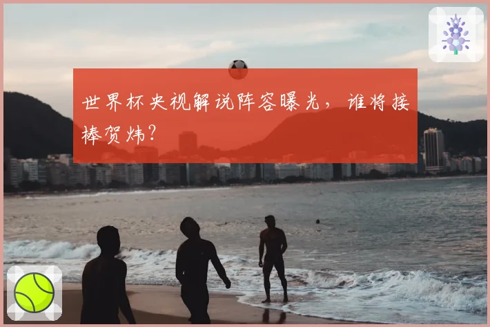 世界杯央视解说阵容曝光，谁将接棒贺炜？